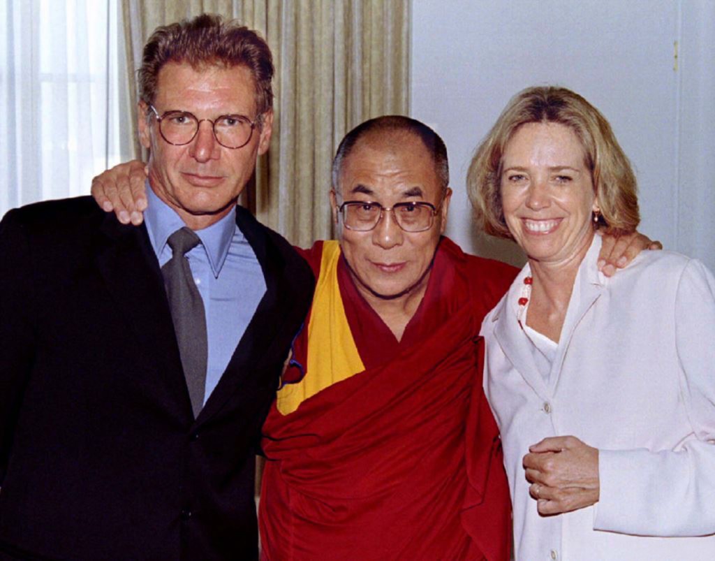Harrison Ford, the Dalai Lama and Melissa Mathison