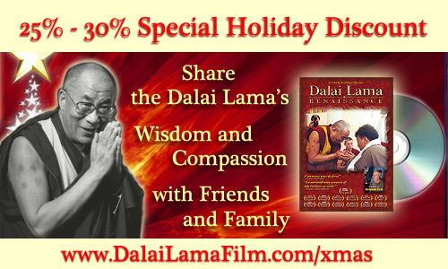 Dalai Lama Renaissance Christmas Image
