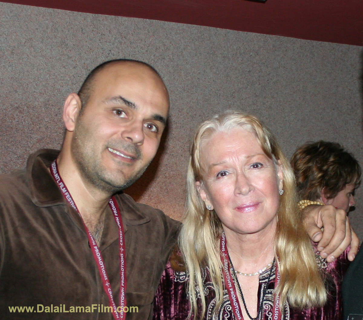 Oscar-nominated actress Diane Ladd and 'Dalai Lama Awakening' Film Director Khashyar Darvich